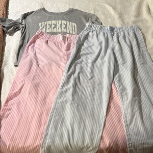 3 piece art class Jammie set